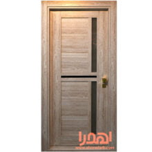 درب اتاقی لوکس استیل خورده طرح مدرن وکیوم کد P-60