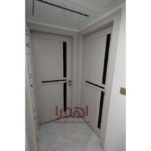 درب اتاقی لوکس استیل خورده طرح مدرن وکیوم کد P-60