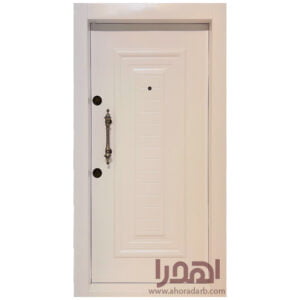 درب ضد سرقت فلزی سفید کد ZF-137