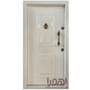 درب ضد سرقت سفید طرح برجسته کد Z-7017