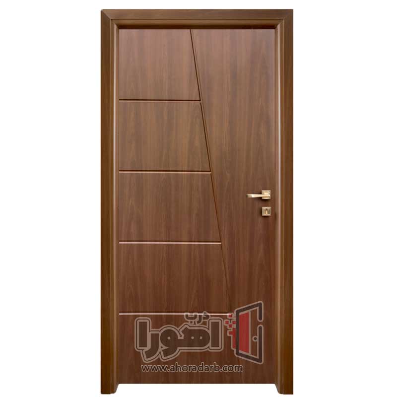 درب چوبی اتاقی و سرویسی روکش pvc کد M-108