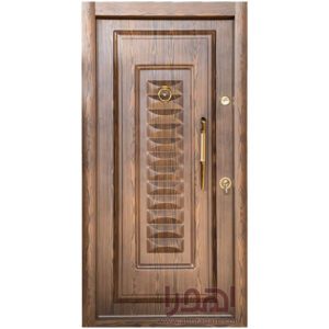 درب ضد سرقت فلزی رنگ دکورال کد ZF-109