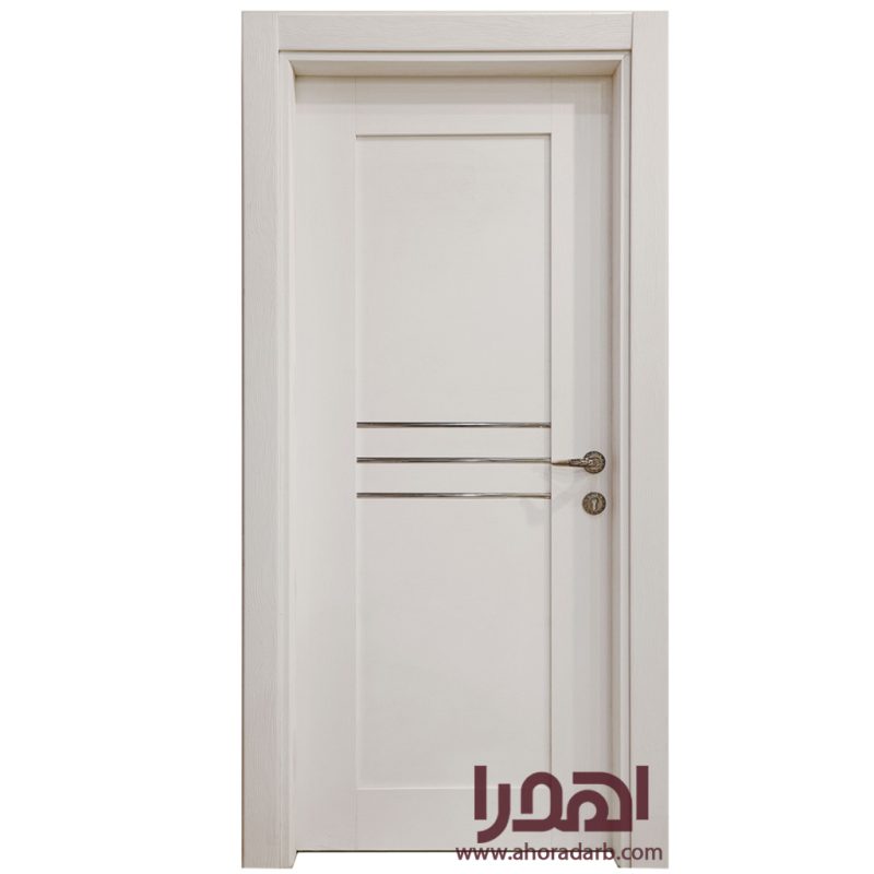 درب ضد آب سفید استیل کار شده سرویس کد wp-110