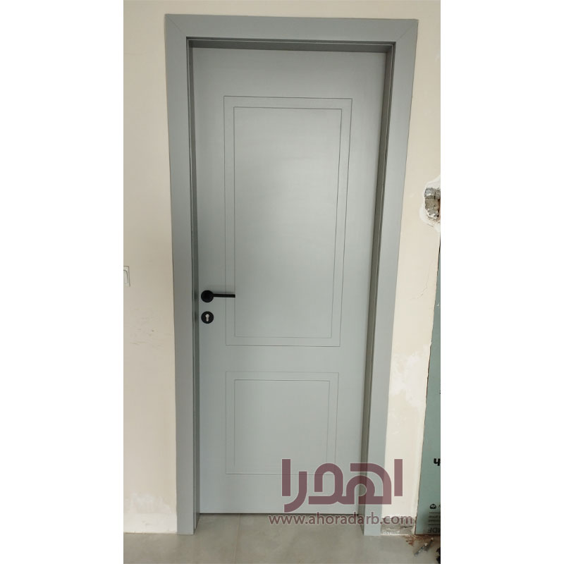 درب اتاقی طوسی روشن ام دی اف کد D-210