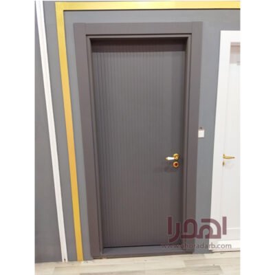 درب اتاقی مدرن روکش سوپر مات ذغالی کد M-3010