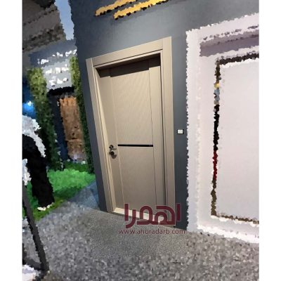 درب ضد آب لوکس روکش سوپرمات بژ کد wp-650