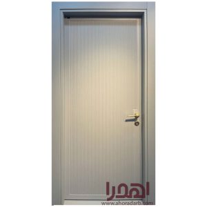 درب اتاق خواب مدرن روکش سوپرمات طوسی روشن کد P-700