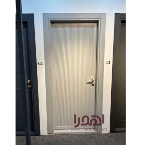 درب اتاق خواب مدرن روکش سوپرمات طوسی روشن کد P-700