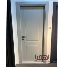 درب داخلی مدرن روکش سوپرمات طوسی روشن کد P-730