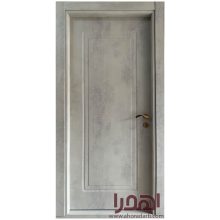 درب اتاق خواب لوکس روکش پتینه طوسی کد P-710
