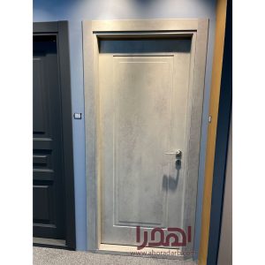 درب ضد آب سرویس روکش پتینه طوسی کد wp-710