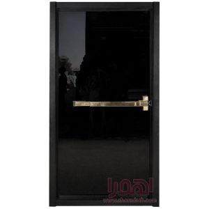 درب ضد حریق لوکس رویه شیشه سکوریت تائیدیه دار کد H-160