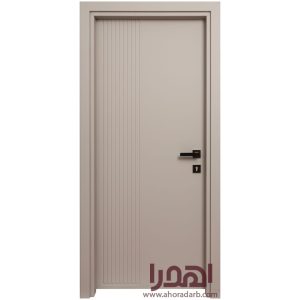 درب اتاق خواب مدرن روکش سوپرمات بژ کد P-740