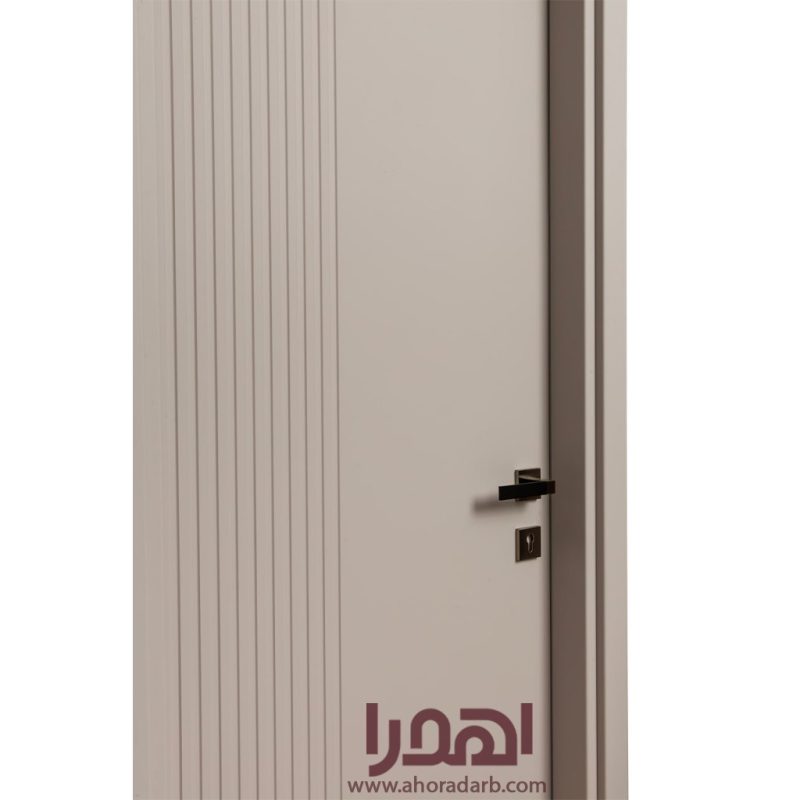 درب اتاق خواب مدرن روکش سوپرمات بژ کد P-740