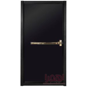 درب ضد حریق فلزی مشکی تائیدیه آتش نشانی کد H-140